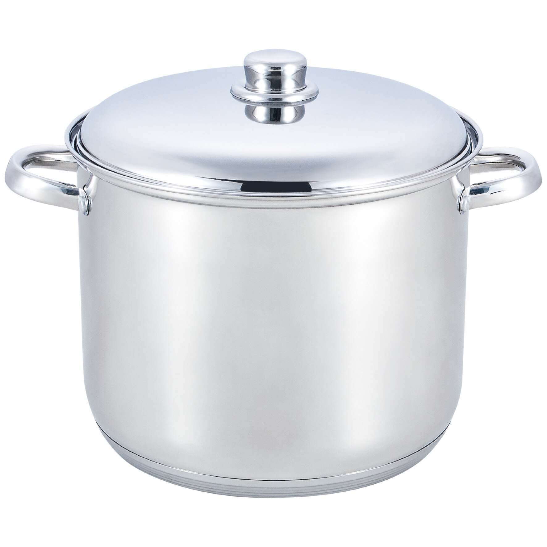 Oala inox cu capac inox, GRUNBERG, 24 cm - 7.8 litri GR1124